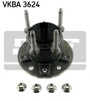VKBA 3624 SKF Ступиця колеса в зборі1